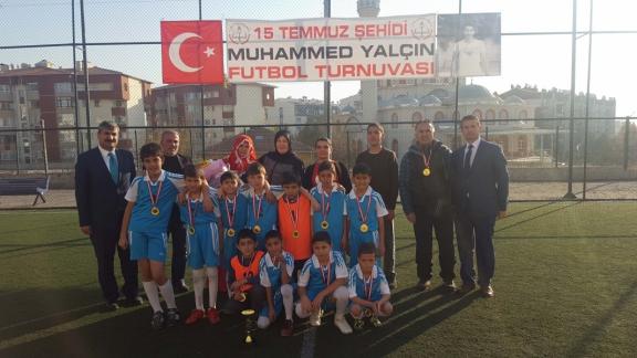 15 Temmuz Şehidi Muhammed Yalçın Futbol Turnuvası Yapıldı.
