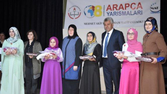 ´8. Arapça Bilgi ve Etkinlik Yarışmaları´ Kapsamındaki İmam Hatip Ortaokulları Arası Arapça Şiir Okuma Yarışmasının Bölge Finali Yapıldı