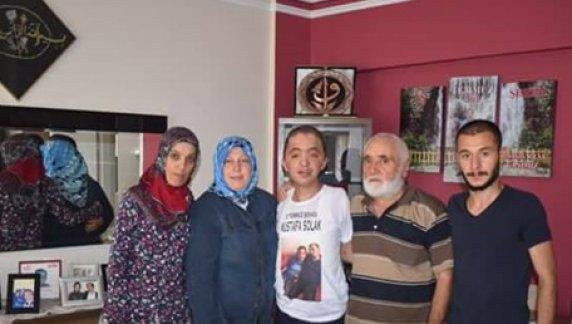 15 Temmuz Şehidi Mustafa Solak´ın Ailesine Ziyaret
