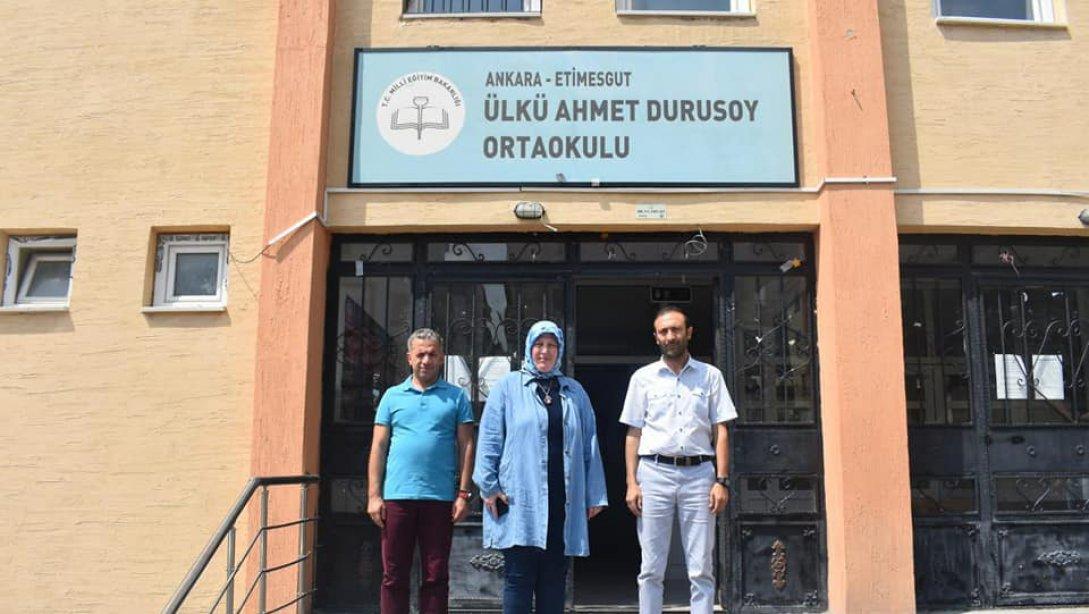 Ülkü Ahmet Durusoy Ortaokulunda Tasarım Beceri Atölye Çalışmaları