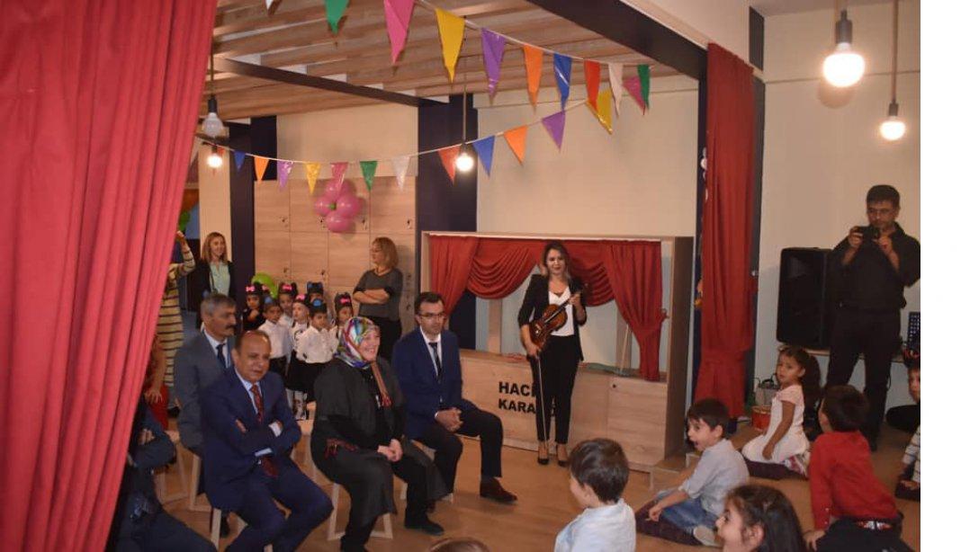 Türkkonut Emel Önal İlkokulu Görsel Sanatlar, Drama ve Eleştirel Düşünce Atölyelerinin Açılışı Yapıldı