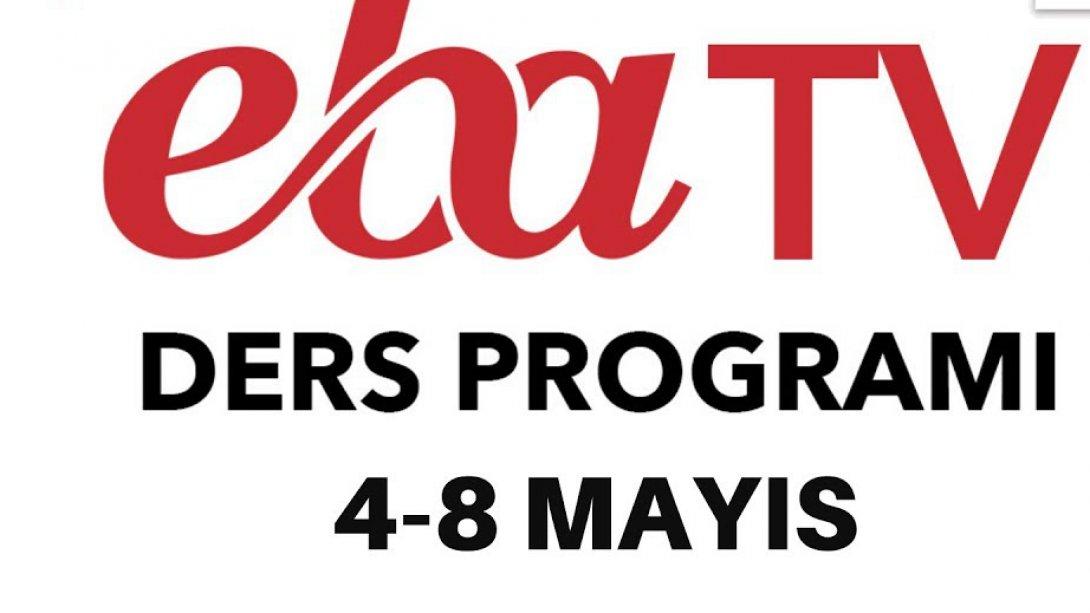 TRT EBA TV Uzaktan Eğitim Ders Programları 04 - 08 Mayıs Tarihleri...