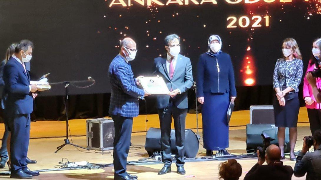  Ankara İl Milli Eğitim eTwinning Ödül Töreni Gerçekleştirildi.