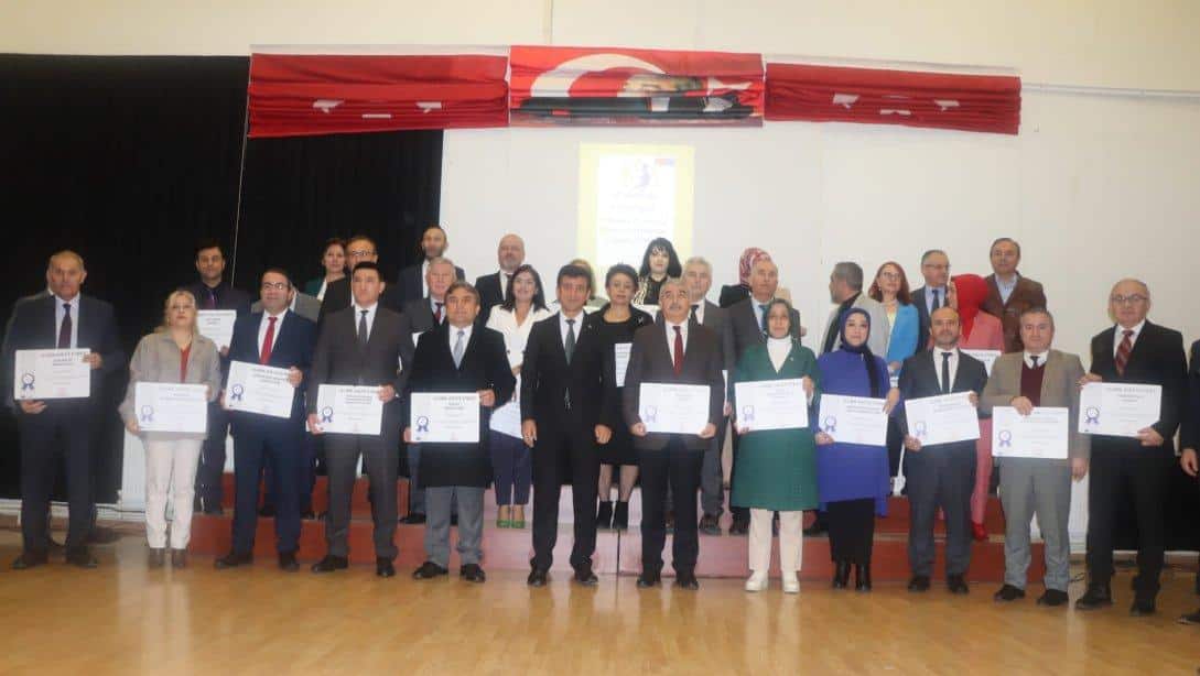 Etimesgut'ta eTwinning Projelerinde Ulusal Kalite Etiketi Belgesi Ödül Töreni 