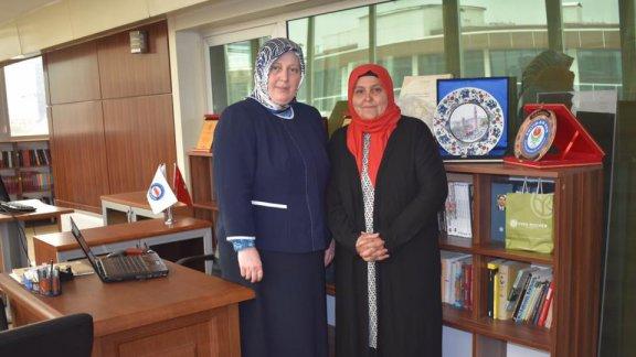 Memur-Sen Ve Eğitim-Bir-Sen Genel Merkezi Kadınlar Komisyonu Başkanı Habibe Öçal´a Ziyaret
