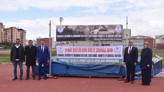 18 Mart Şehitleri Anma ve Çanakkale Zaferinin 103. Yıl Dönümü Kapsamında Spor Müsabakaları Düzenlendi