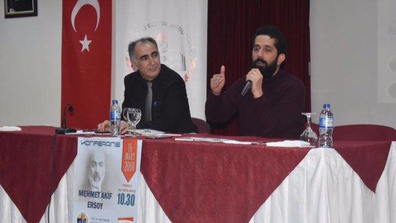 Mehmet Akif Ersoy Konulu Konferans Düzenlendi