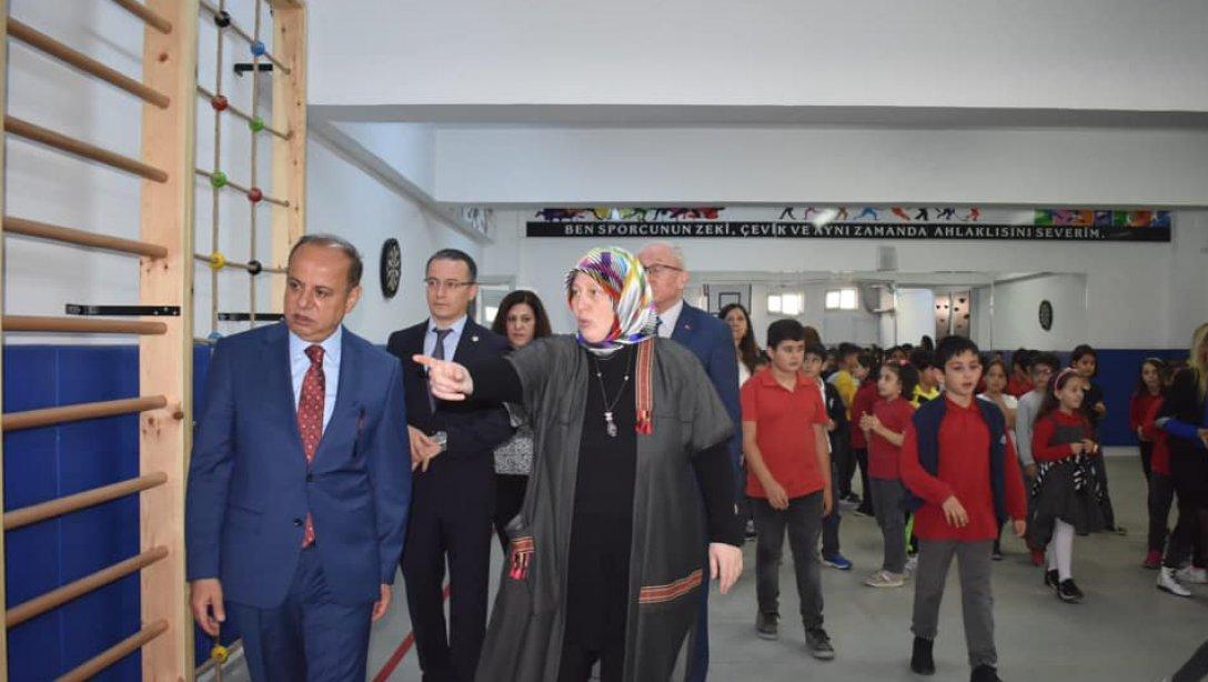 Şehit Erkan Tümer İlkokulu Drama ve Spor Atölyelerinin Açılışı Gerçekleştirildi