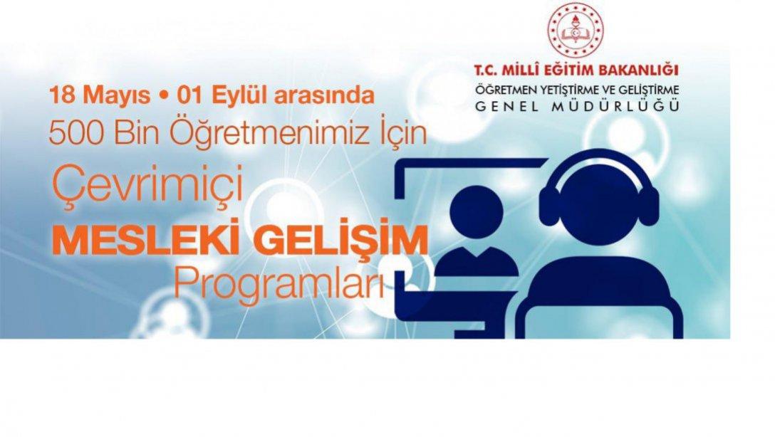 Türk Eğitim Tarihinin En Büyük Uzaktan Eğitim Mesleki Gelişim Programı Başlıyor...
