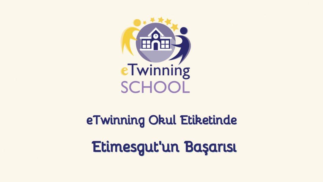 Etimesgut'tan 23 Okul eTwinning Okul Etiketi Aldı