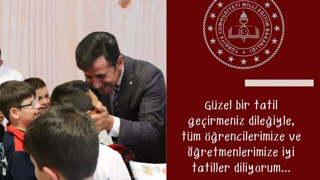  İlçe Milli Eğitim Müdürümüz Ahmet Gürsel Avcı'nın Yıl Sonu Mesajı
