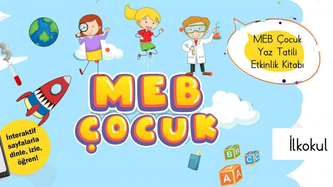 MEB Çocuk Yaz Tatili Etkinlik Kitabı İlkokul/Ortaokul