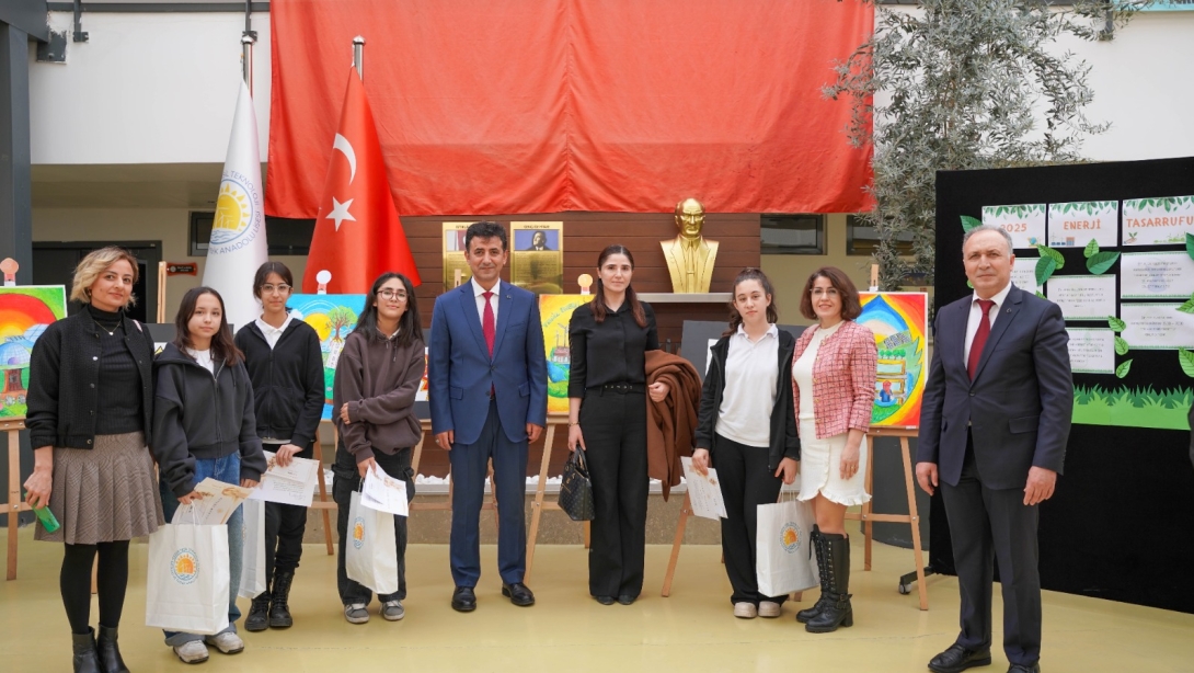 Cezeri Yeşil Teknoloji Lisesinde Enerji Tasarrufu Haftası Etkinliği!